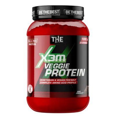 The Nutrition, X3M Vegi Protein, 1000 g, Čokolada