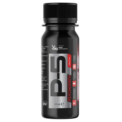 Basic Supplements, P-5 Shot Psychopath, 60 ml, Coca-Cola