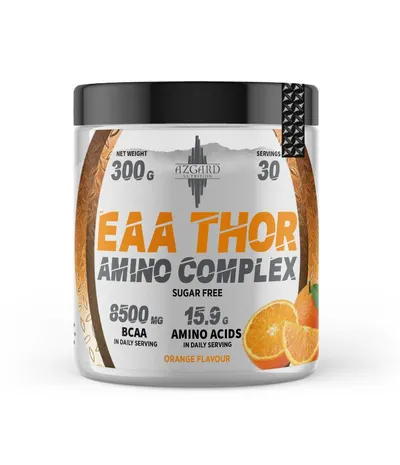 Azgard, EAA Thor Amino Complex, 300 g, Narandža