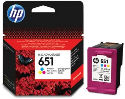 HP kertridž 651 trobojni