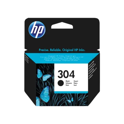 HP Cartridge 304 N9K06AE crni