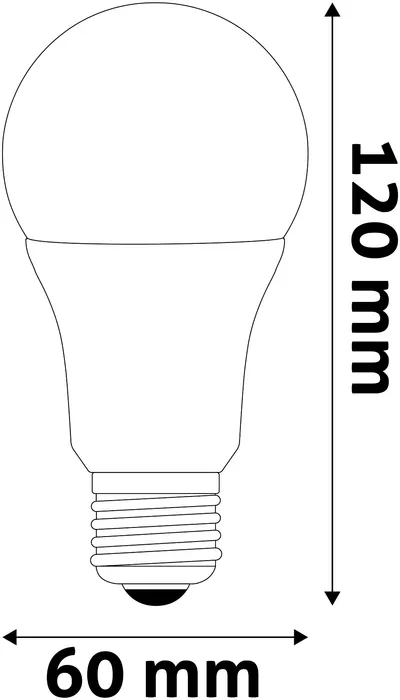 Avide žarulja LED RC E27 9.7W bijela