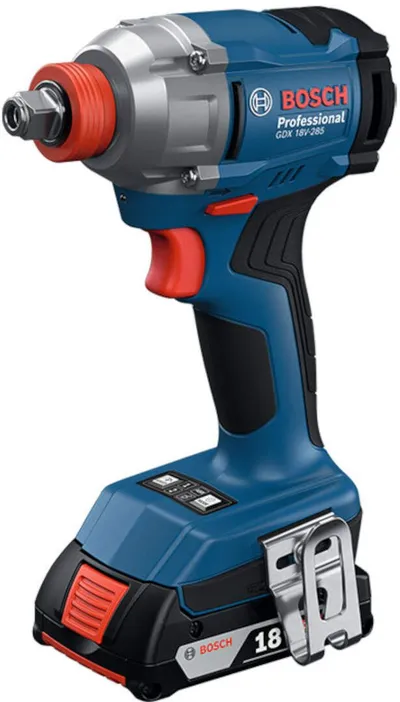 Bosch Akumulatorski udarni odvijač GDX 18V-285, 2x2.0Ah + punjač + kofer 06019N2122