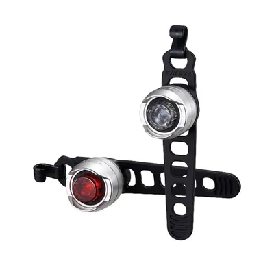 CATEYE set baterijskih svjetala ORB prednje i zadnje svjetlo SL-LD160 F-R, crni