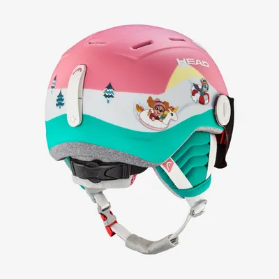 HEAD Kaciga Maja Visor Paw, Ljubičasta