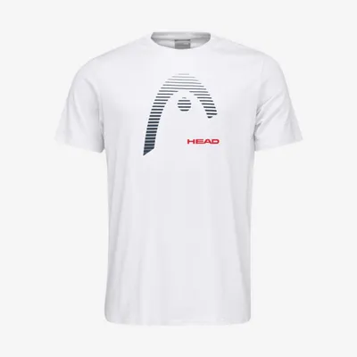 HEAD Majica CLUB CARL T#Shirt JR, Bijela
