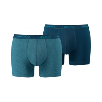 HEAD Muške bokserice BOXER 2P (701202742-003), Teget