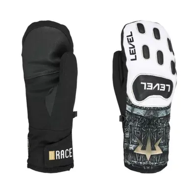 LEVEL Rukavice Race Jr Cf Mitten, Bijele