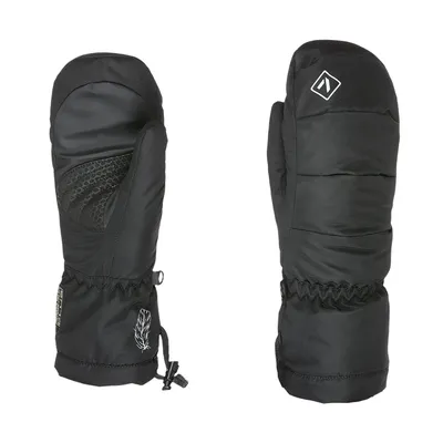 LEVEL Rukavice Rainbow Down Jr Mitt, Crne