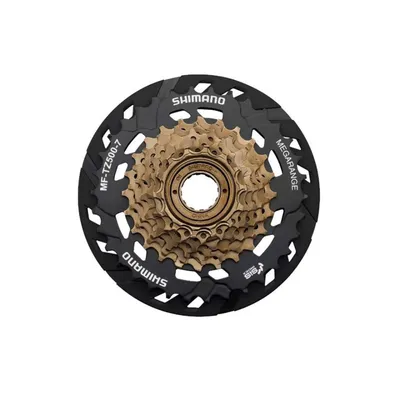SHIMANO lančanik Tourney MF-TZ500-6, 6 brzina 14 x 16 x 18 x 21 x 24 x 28T, crni