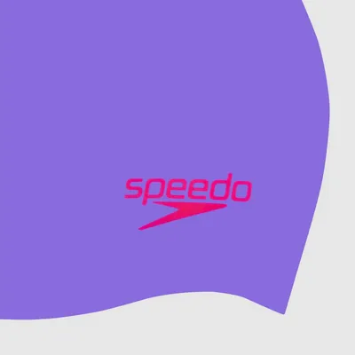 SPEEDO Dječija kapa za plivanje MOULDED SILC CAP JU, Ljubičasta