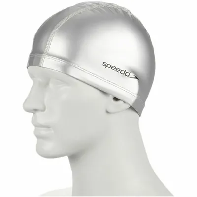 SPEEDO Kapa za plivanje PACE CAP AU, Siva