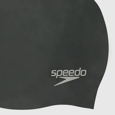 SPEEDO Kapa za plivanje SILC MOUD CAP AU, Crna