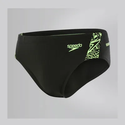 SPEEDO Muške kupaće gaće BOOM SPL 7CM BRF AM, Crna