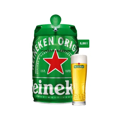 Heineken pivo Original bačvica 5l