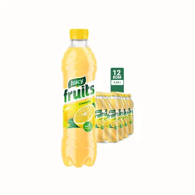 Juicy Fruits Limunada 0.5l 1/12