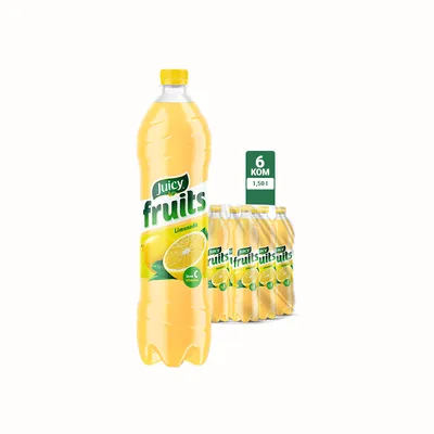 Juicy Fruits Limunada 1.5l 1/6