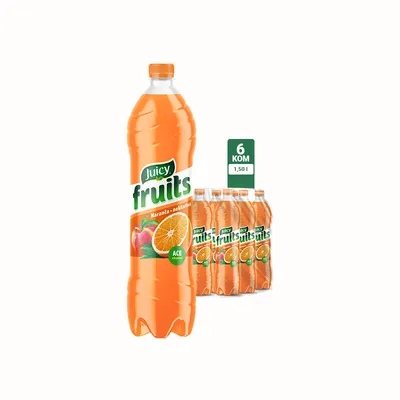Juicy Fruits Naranča Nektarina 1.5l 1/6