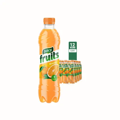 Juicy Fruits Narančada 0.5l 1/12