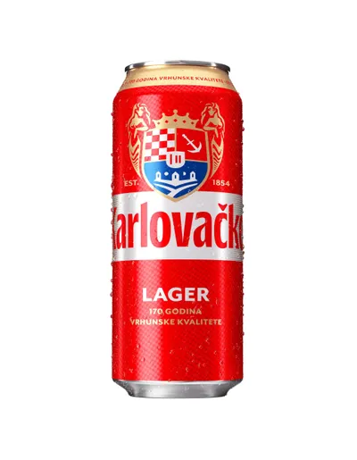 Karlovačko pivo CAN 0.5l 1/24