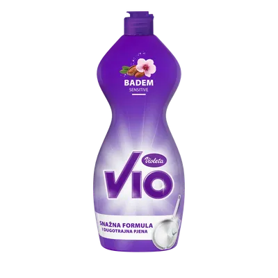 VIOLETA Vio deterdžent za pranje posuđa s mirisom badema 0,45l.
