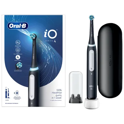 Oral-B Električna četkica za zube iO Series 4 + TC crna