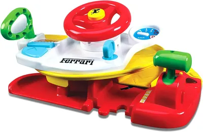 BURAGO Garage Junior set za armaturnu ploču i vožnju u boji