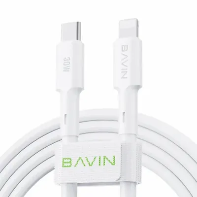 Bavin kabel, Type-C na Lightning, 1m, bijeli
