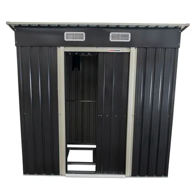 Ruris Vrtna kućica Genius 196MH, 180 x 106 x 179cm, Antracit