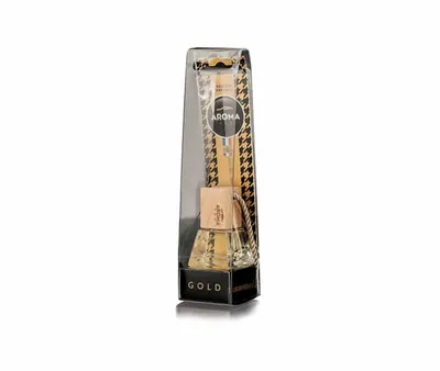 AROMA Viseći osvježivač zraka - drvo Prestige - Gold