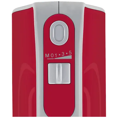 Bosch Mikser, 500 W, 5 brzina + turbo - MFQ40303, Crveni