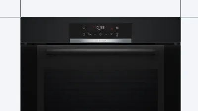 BOSCH konvencionalna ugradbena pećnica HBA372EB0 crna