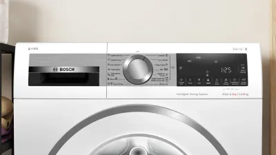 Bosch WNG254A9BY Mašina za pranje i sušenje, 6 kg, 1400 o/min, AutoDry, Inverter, Bijela