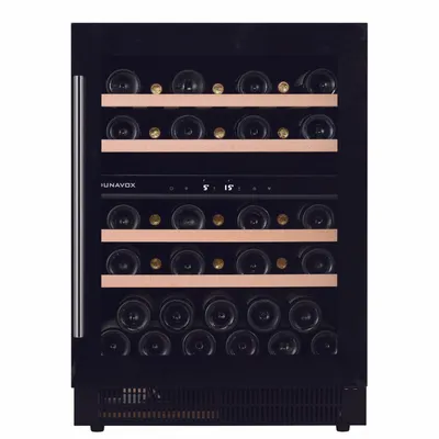 Dunavox DAUF-39.121DB Vitrina za vino, crna