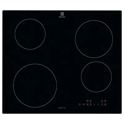 Electrolux EIB60420CK ugradbena indukcijska ploča za kuhanje, Crna