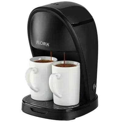 FLORIA Aparat za kafu, 370-450W - ZLN9297, Crni