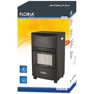 Floria Grijalica, plinska, 4200 W, crna - ZLN1275, Crna