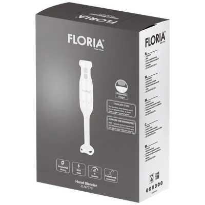 Floria Štapni mikser, 250 W, 2 brzine - ZLN7973, Bijeli