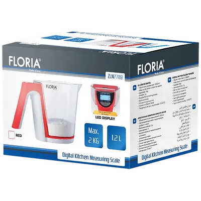 Floria Vaga kuhinjska sa posudom, do 2 kg., zelena - ZLN7788/GR, Zelena