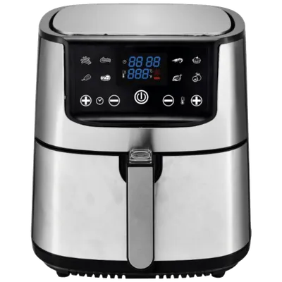 Goldmaster Friteza na vrući zrak, 1800W, zapremina 8 lit - GM-7458 MaxChef, Srebrne boje