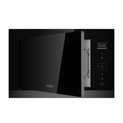 HAIER Serija 4 HOR38G5FT Ugradna mikrovalna pećnica, 8 automatskih programa, 900W, crna