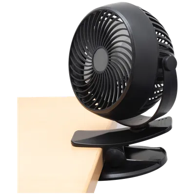 Home Ventilator Clip On, promjer 10 cm, Li-Ion 1800mA - CLF 10/BK, Crni