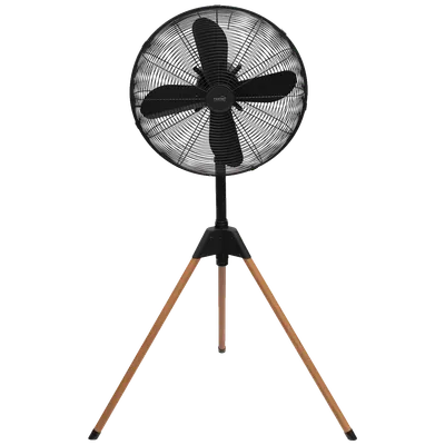 Home Ventilator sa 3 sklopive noge, 114-134 cm, 60W - SF45, Crni