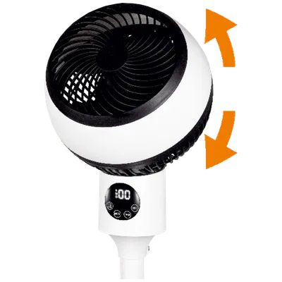 Home Ventilator sa postoljem, daljinski upravljač, 50 W - SFR 20, Bijeli