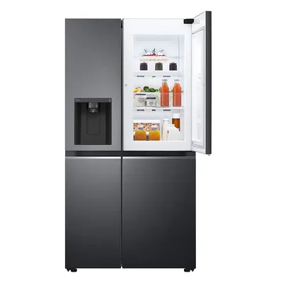 LG Side by side frižider GSJV71MCTE antracit