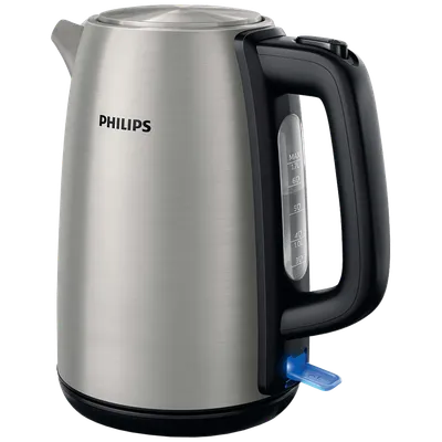 PHILIPS Kuhalo za vodu, 1850 – 2200 W, kapacitet 1.7 lit - HD9351/91, Srebrno