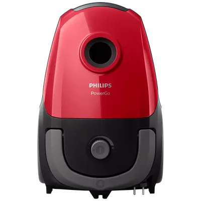 Philips Usisavač sa vrećicom, 900 W, PowerGo - FC8243/09, Crveni