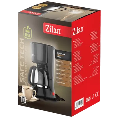 Zilan Aparat za filter kafu, 800W - ZLN3208, Crni
