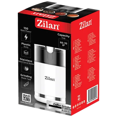 Zilan Mlin za kafu, 150W - ZLN9281, Bijeli