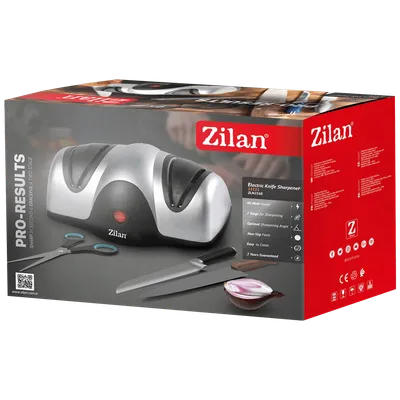 Zilan Oštrač noževa, električni, 40 W - ZLN2168, Srebrni